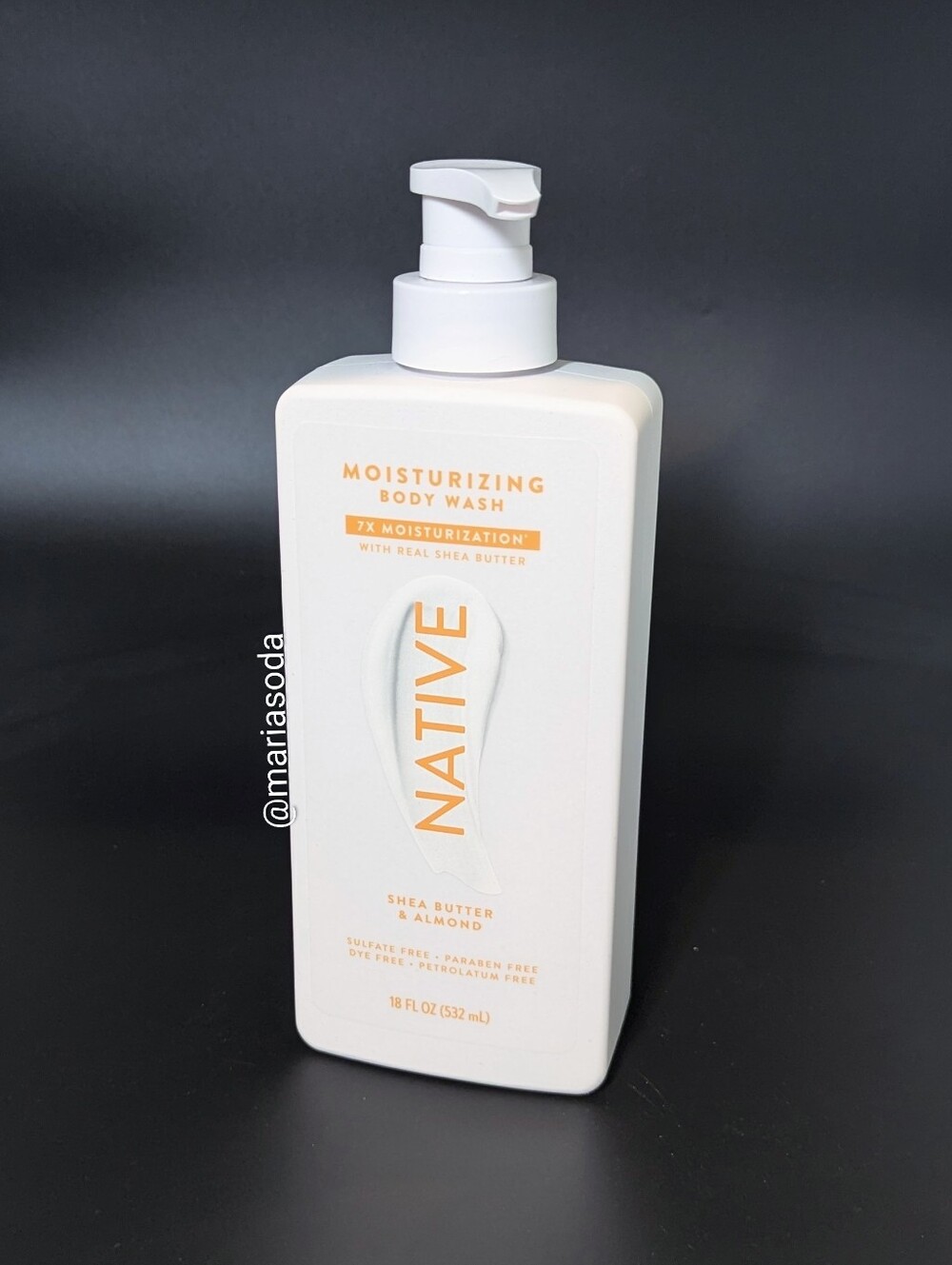 Discontinued Native Shea Butter and Almond Moisturizing Body Wash